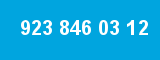 923 846 03 12 923 846 03 12